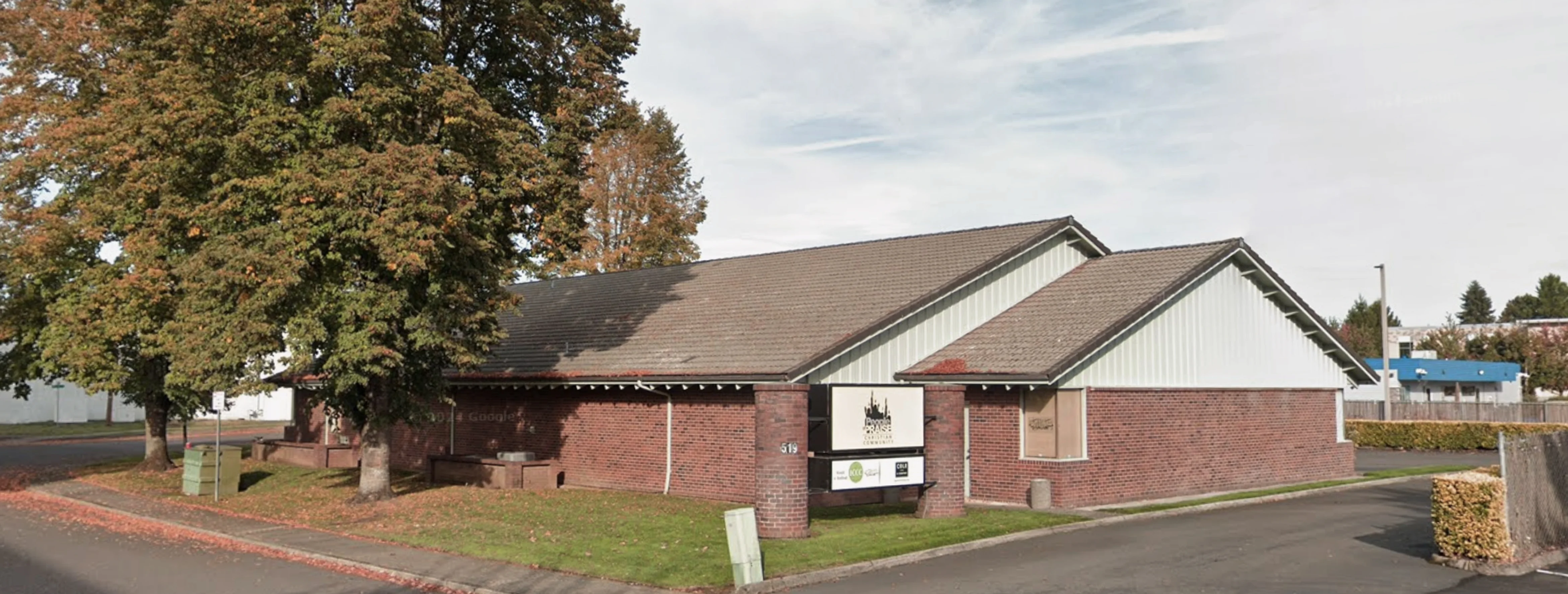 Exterior view of Islamic Center of Clark County Vancouver building
